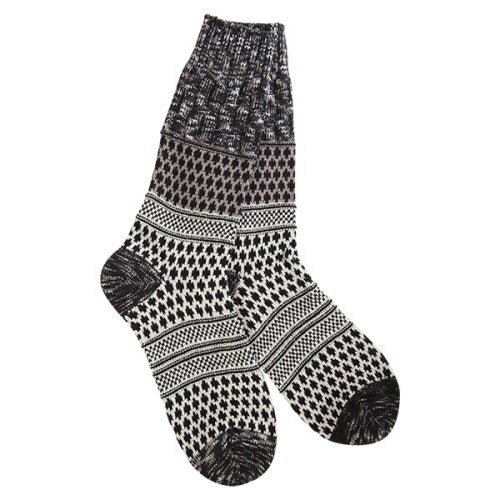 Gallery Textured Crew Socks - Nightfall Multi