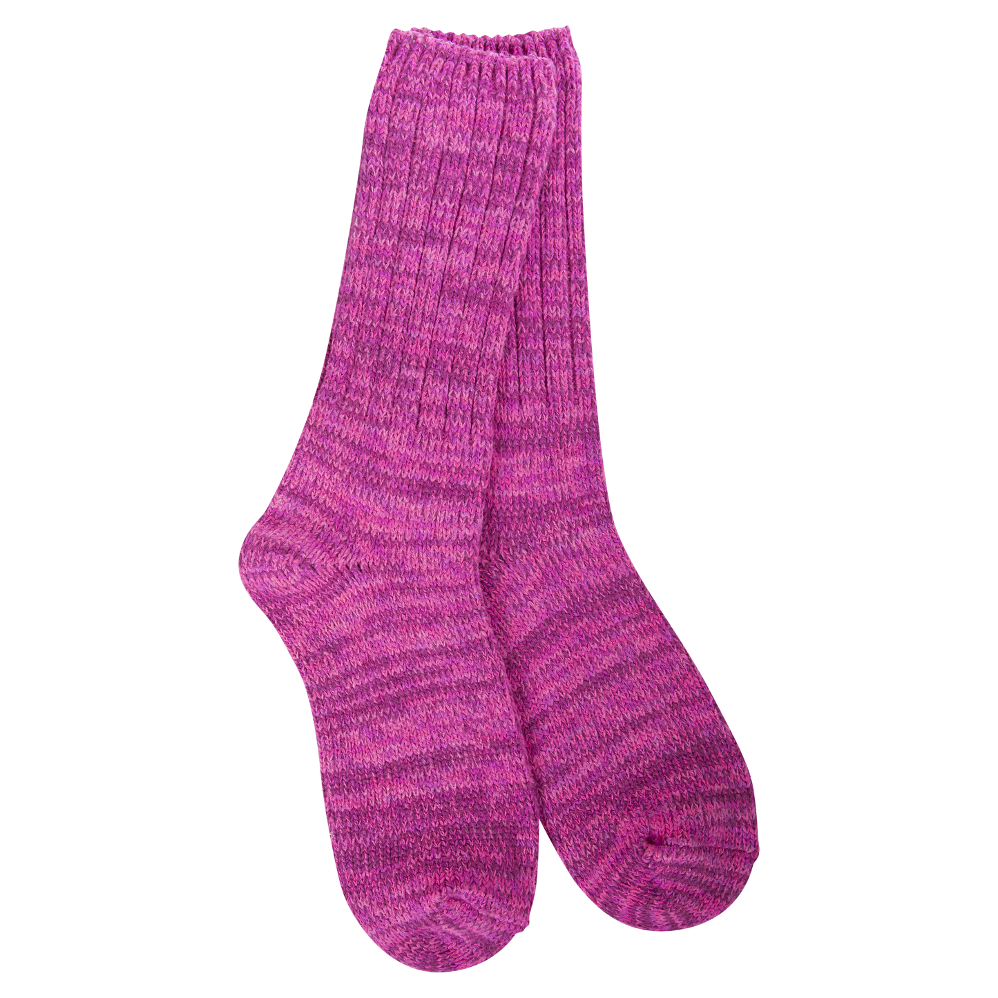 Ragg Crew Socks -Hot Pink
