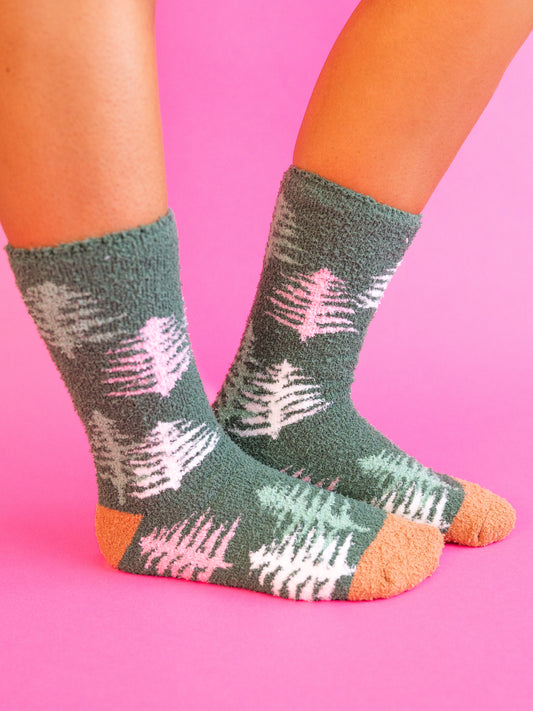 Cozy Crew Socks - Woods