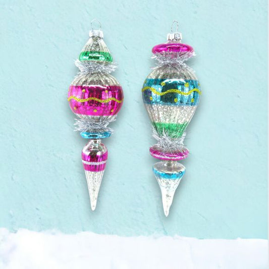 Vintage Sphere Ornament - asst.