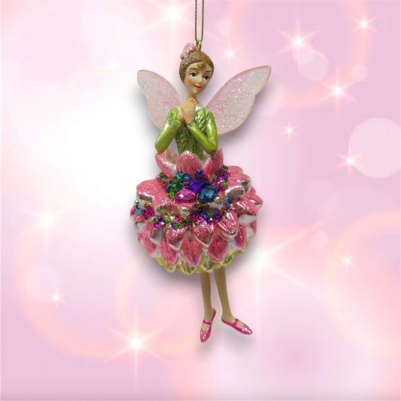 Hydrangea Fairy Ornament