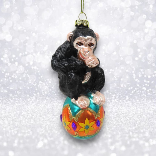 Circus Monkey Ornament