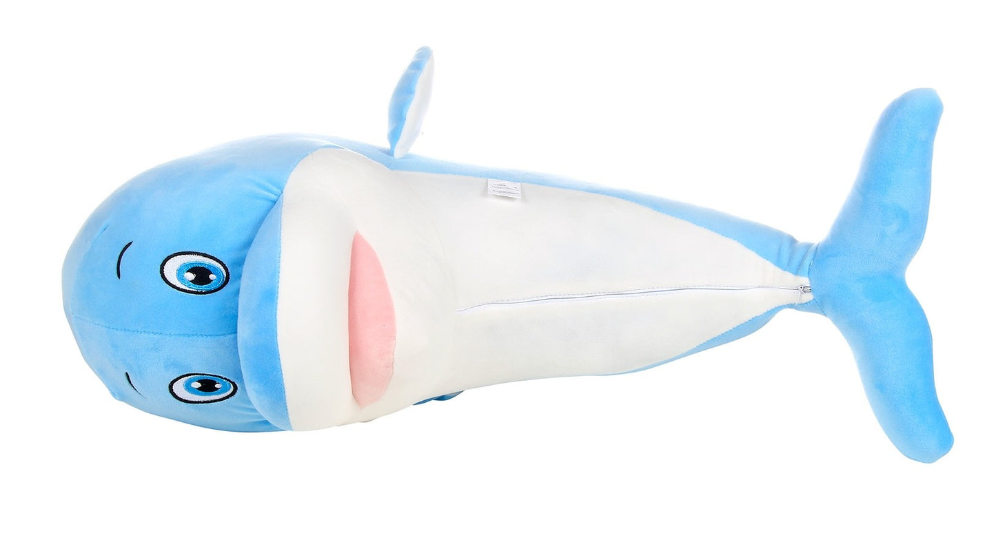 Huggie Pal - Finn the Dolphin Plush & Blanket