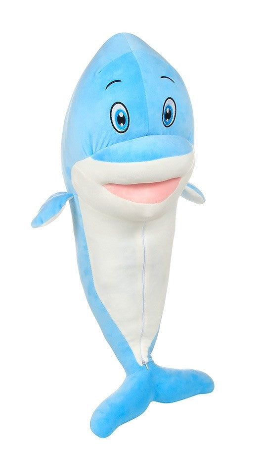 Huggie Pal - Finn the Dolphin Plush & Blanket