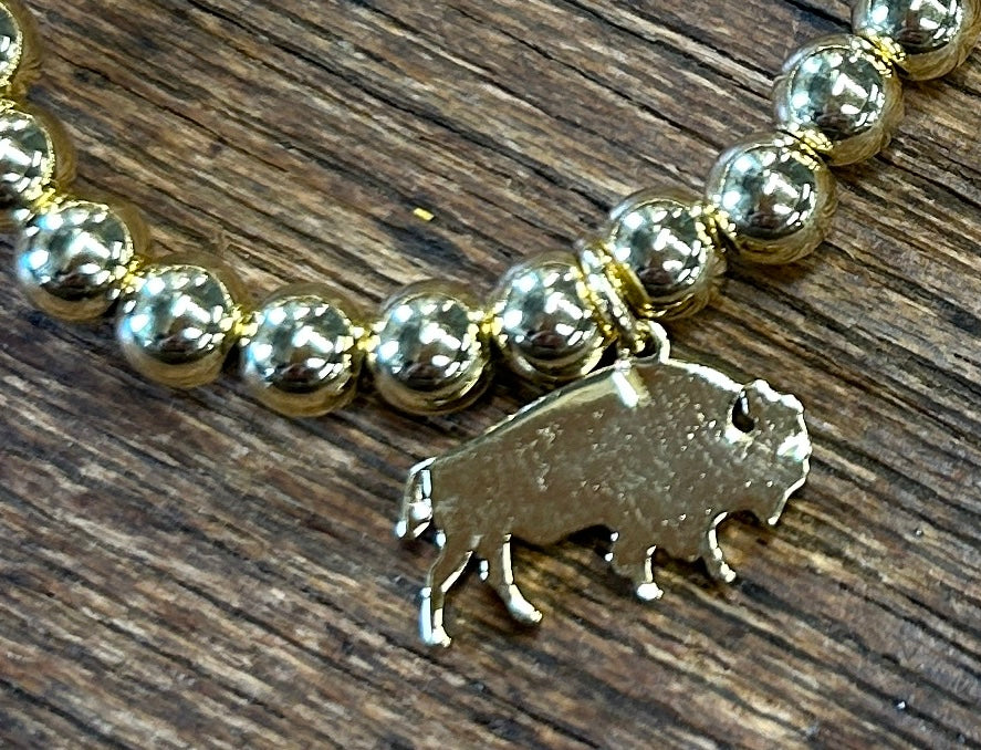 Buffalo Charm Bracelet