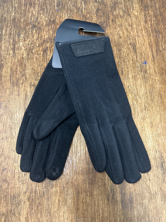 GLOVE - BLK SUEDE
