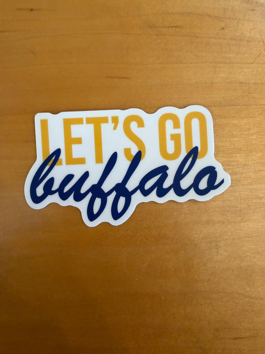 LET'S GO BUFFALO  Sticker