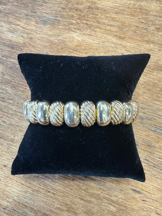 Gold Stretch Bracelet