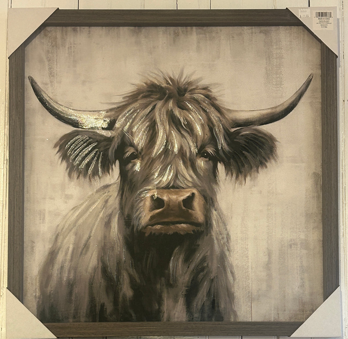 Highland Cow Canvas Print