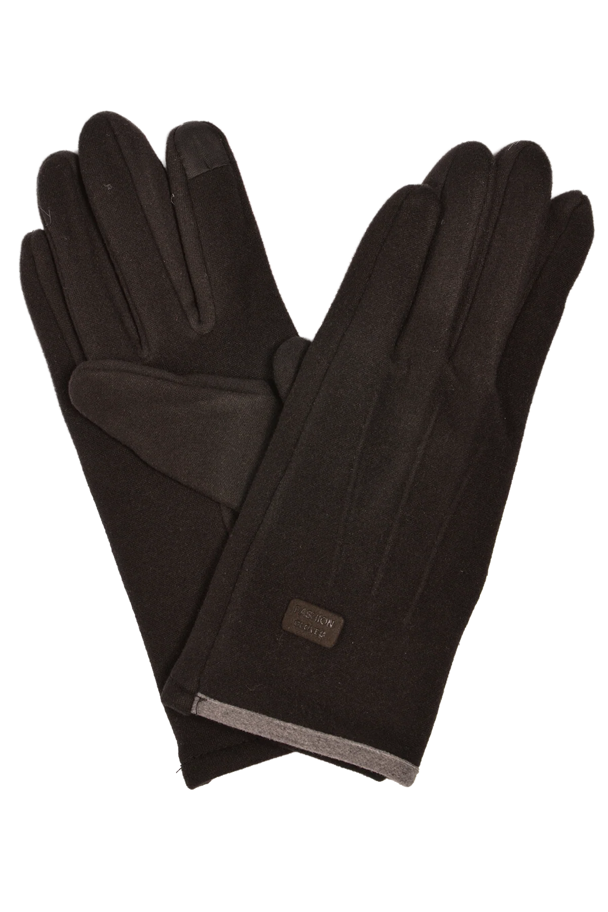 Ultra Soft Felt Gloves Black