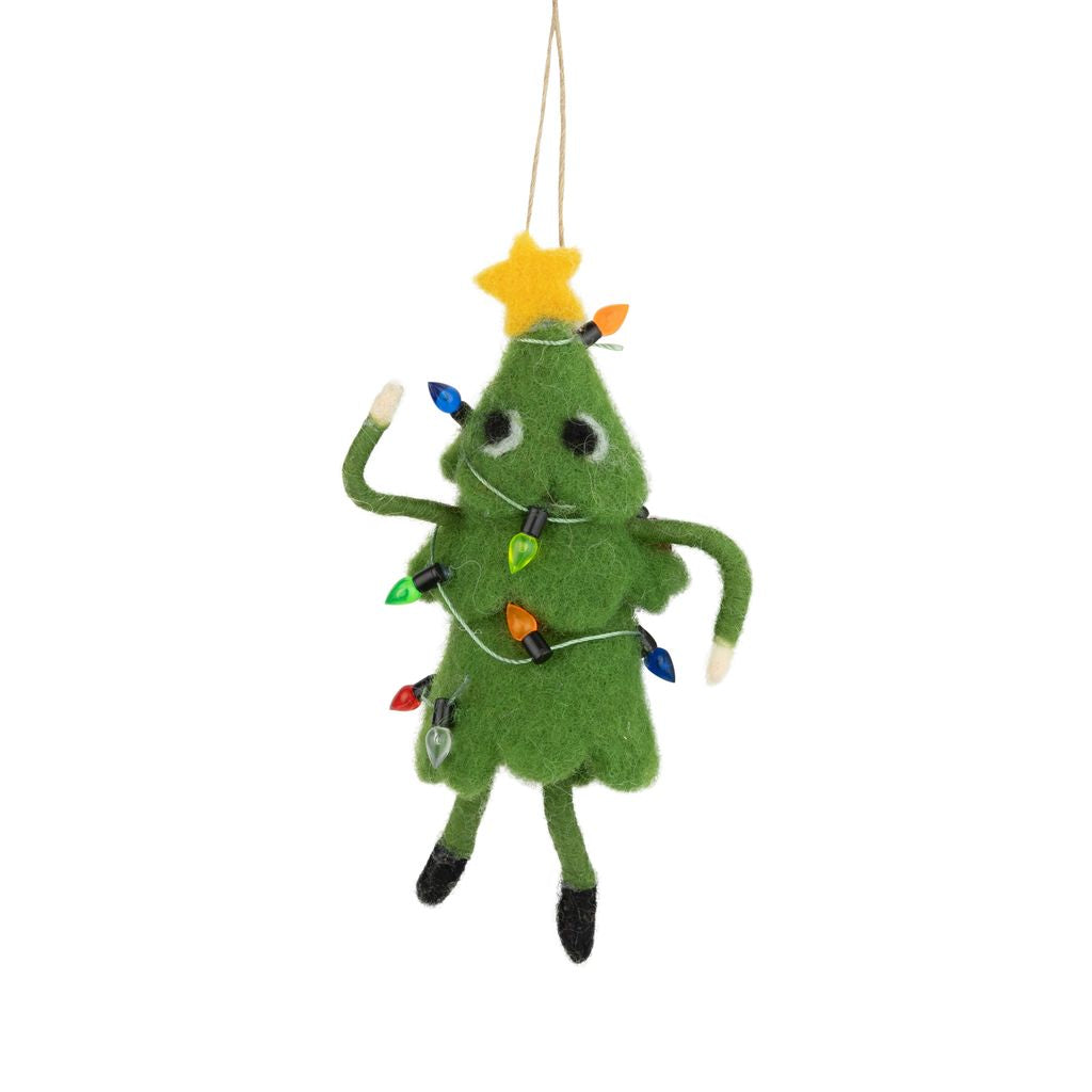 Felt Christmas Tree Character Ornament