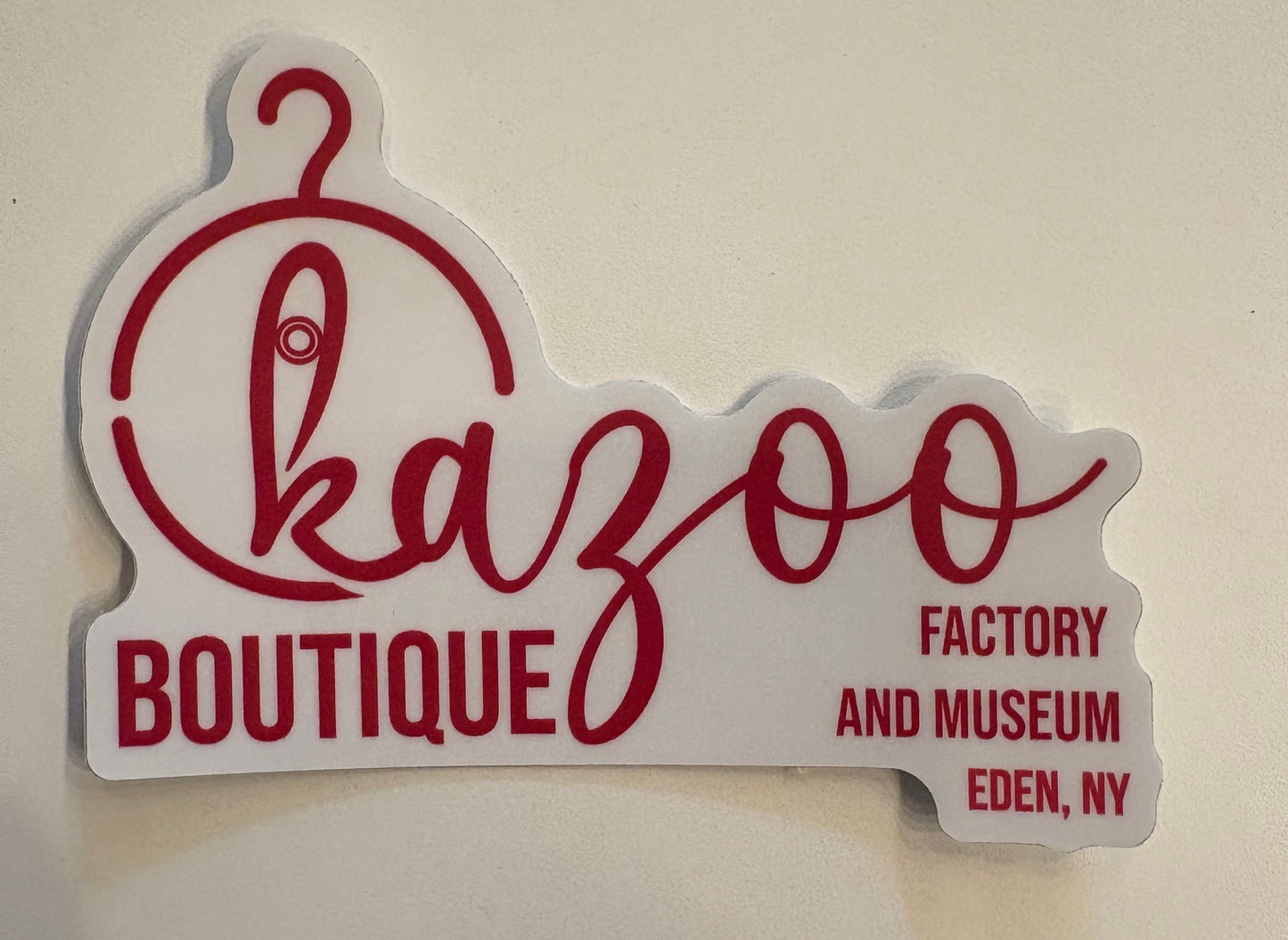 KAZOO LOGO STICKER