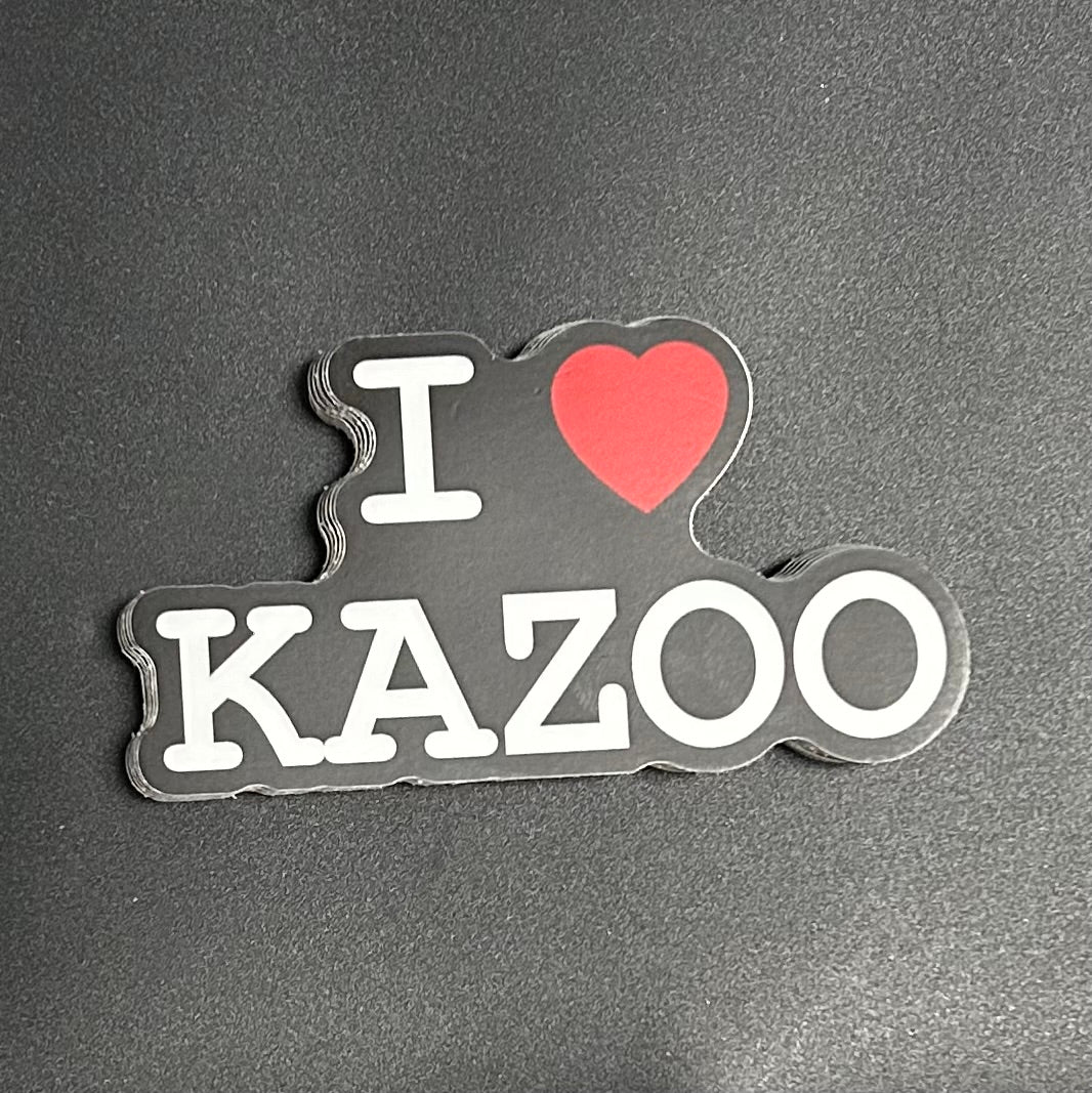 I Love Kazoo Sticker