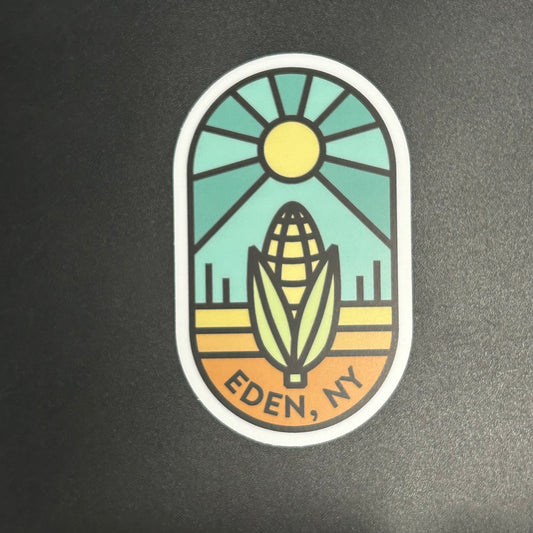Corn Sticker - Eden, NY