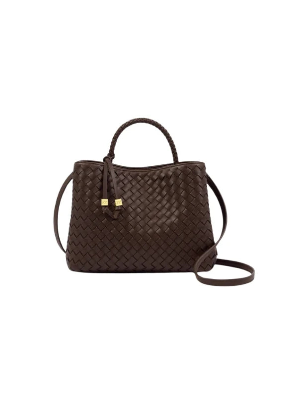 Nova Hand Woven Top Handle Bag
