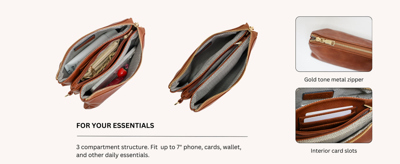 Riley Crossbody Purse - Multiple Colors Available
