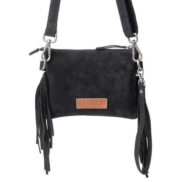 Desert Wing Crossbody Bag in Black