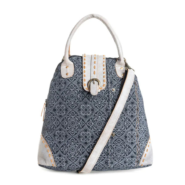 Moroccan Nights Handbag w Handle & Shoulder Strap