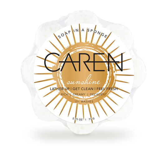 Caren Soap Sponge | Sunshine