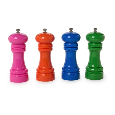Color Pop Salt and Pepper Acrylic Grinder Mill