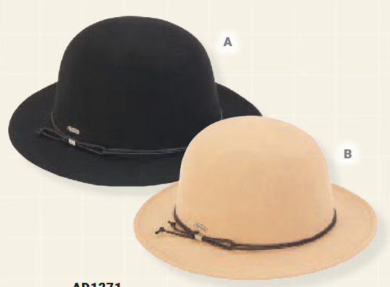 Wool Felt Cloche Hat