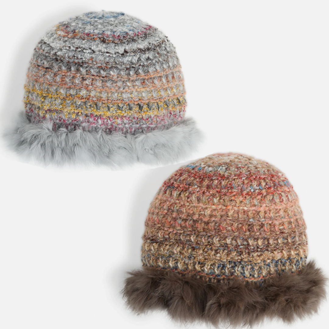 Fur Trim Beanie