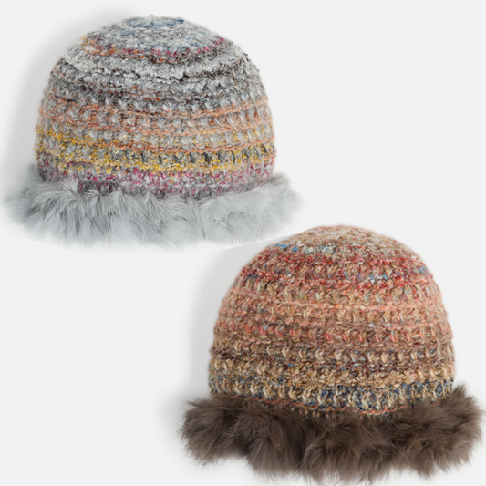 Fur Trim Beanie
