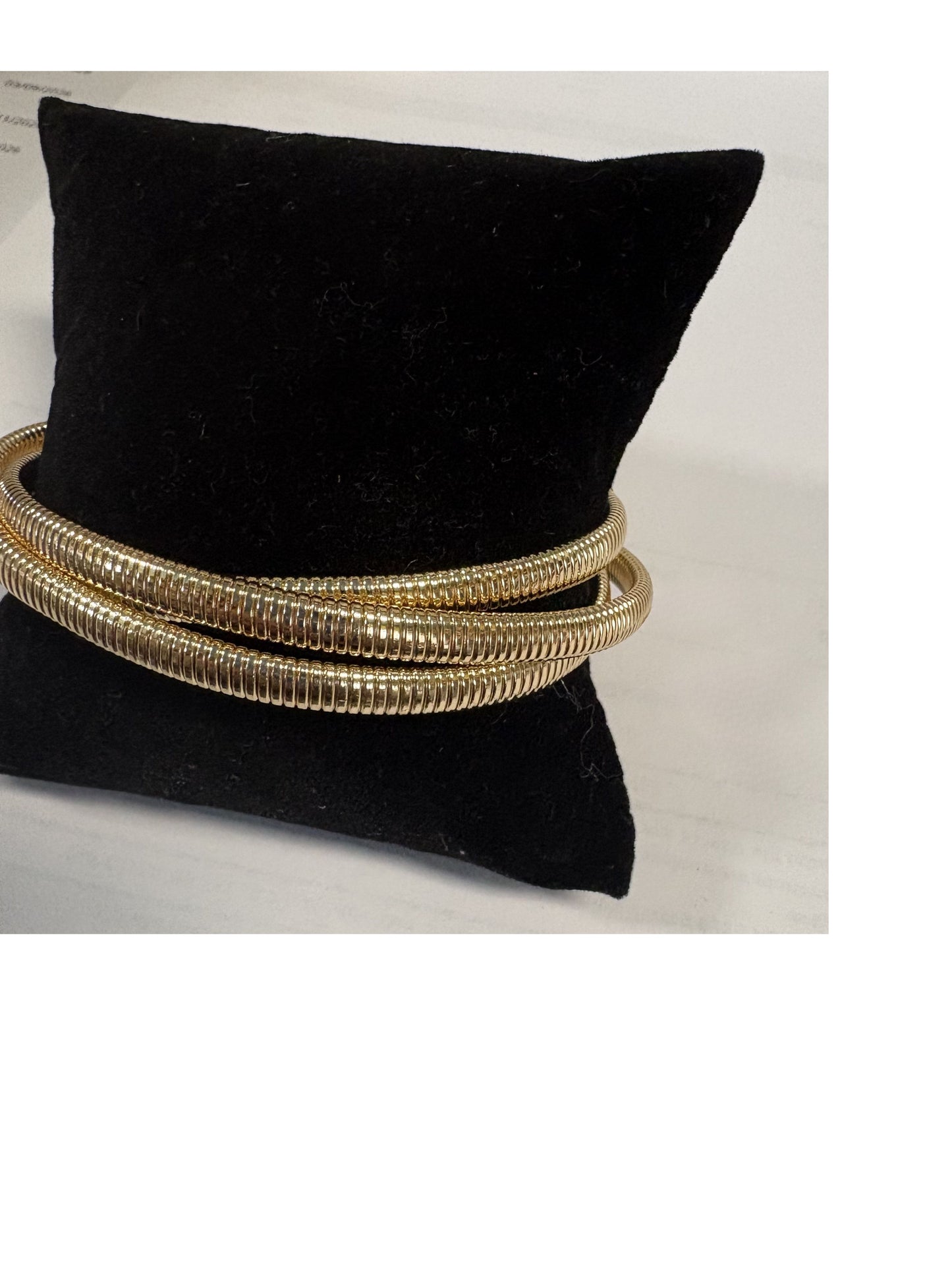 Gold Tri-Strand Bracelet