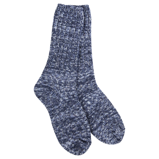 Ragg Crew Socks -Denim