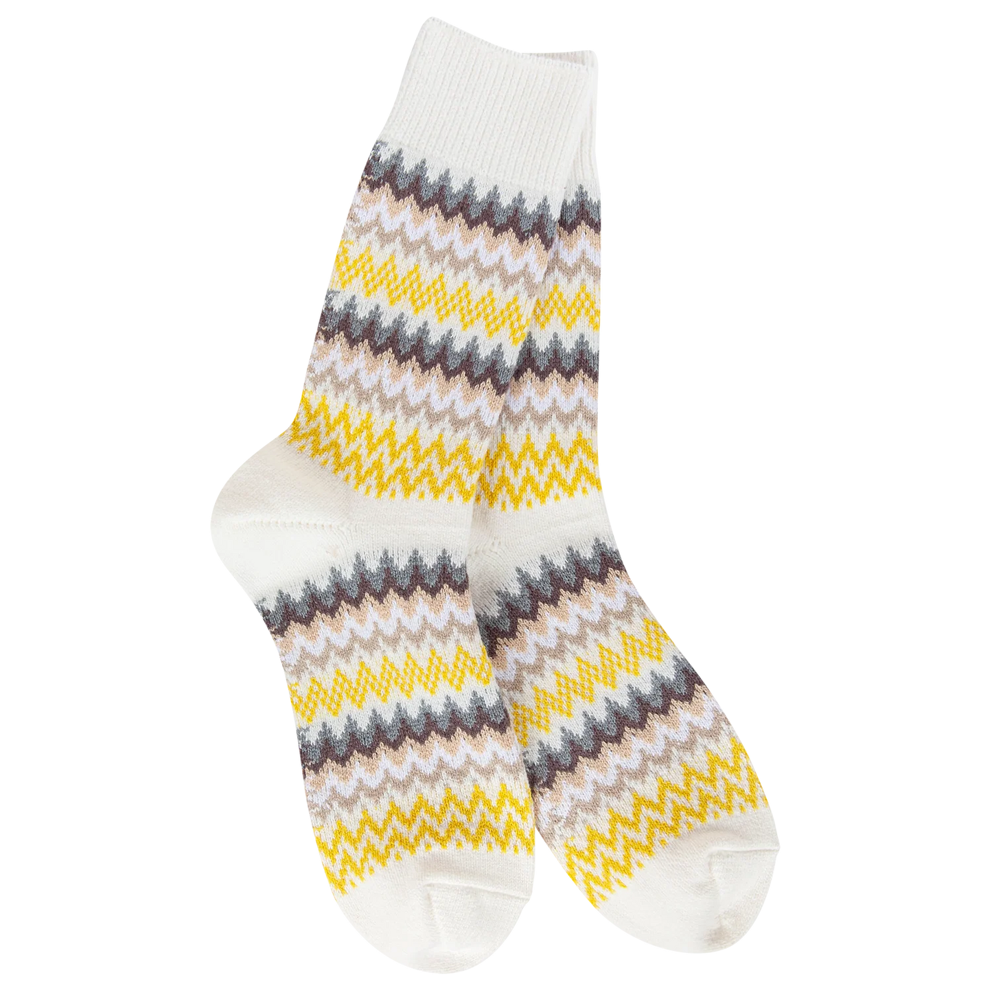 Weekend Zig Zag Crew Socks