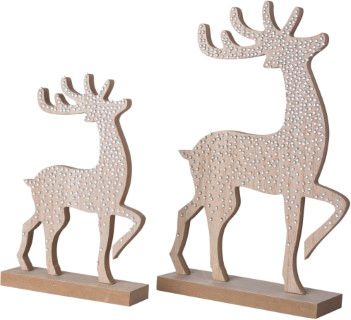 Rhinestone Reindeer - set of 2