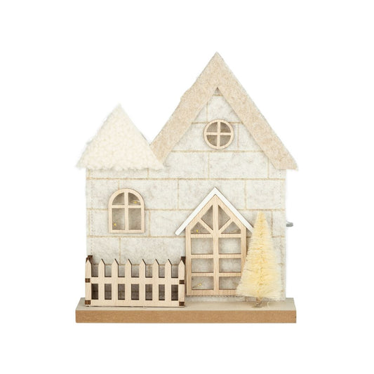 Felt Covered Wood House