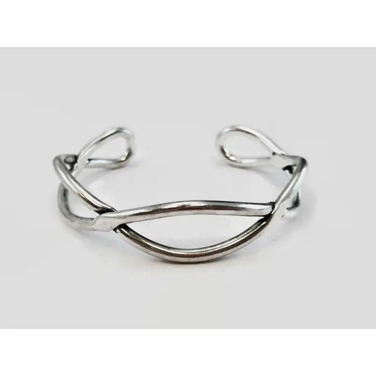 Silver Twisted Bracelet