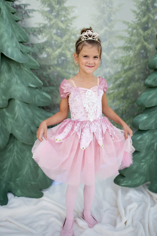 Prima Ballerina Dress - Dusty Rose  size 5-6