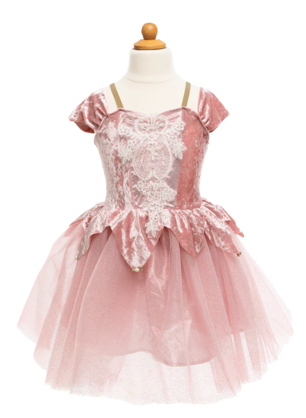 Prima Ballerina Dress - Dusty Rose  size 5-6