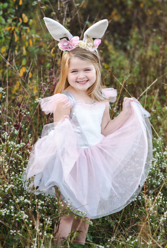 Woodland Bunny Dress & Head Piece