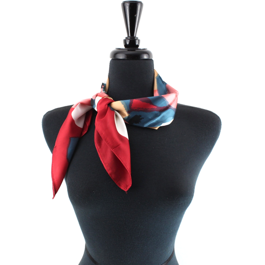 Coral Sea Lightweight Square Scarf