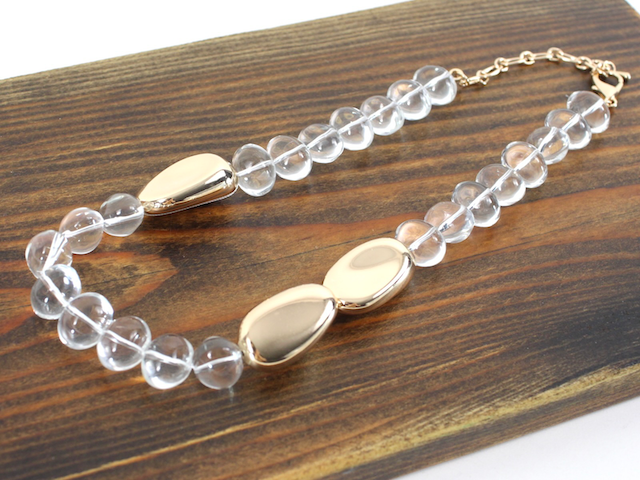 Water Drop Beaded Necklace