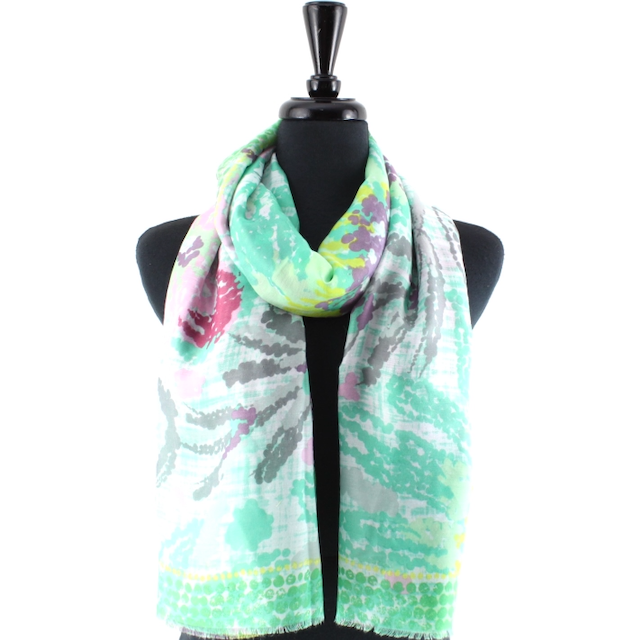 Kelby Lightweight Scarf - Green