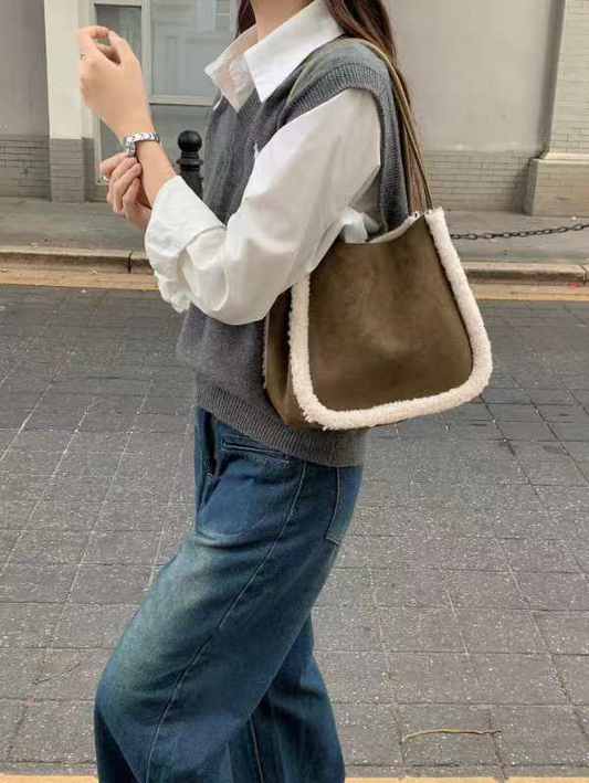 Olive Tote Purse
