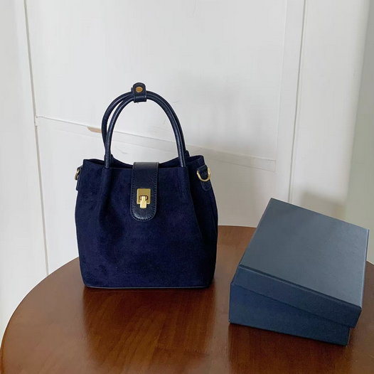 Top  Handle Purse - Navy or Merlot