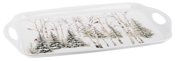 Winter Forest Serving Tray
