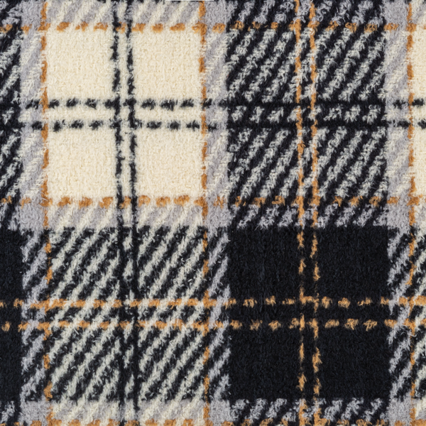 Plaid Wood Scarf