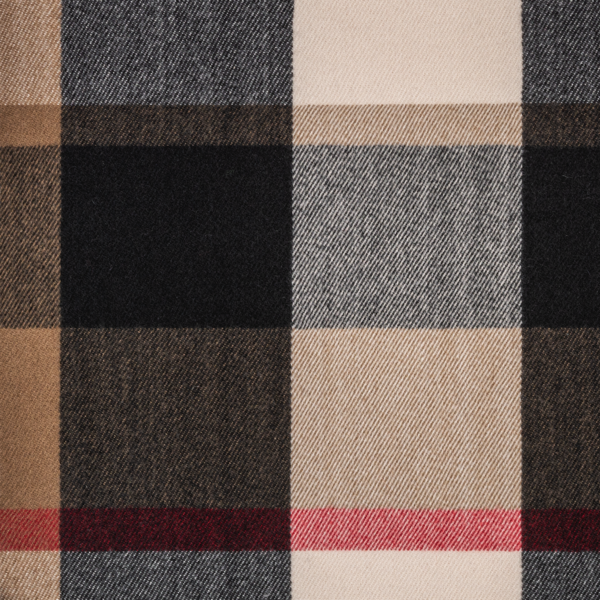 Plaid Belted Wrap