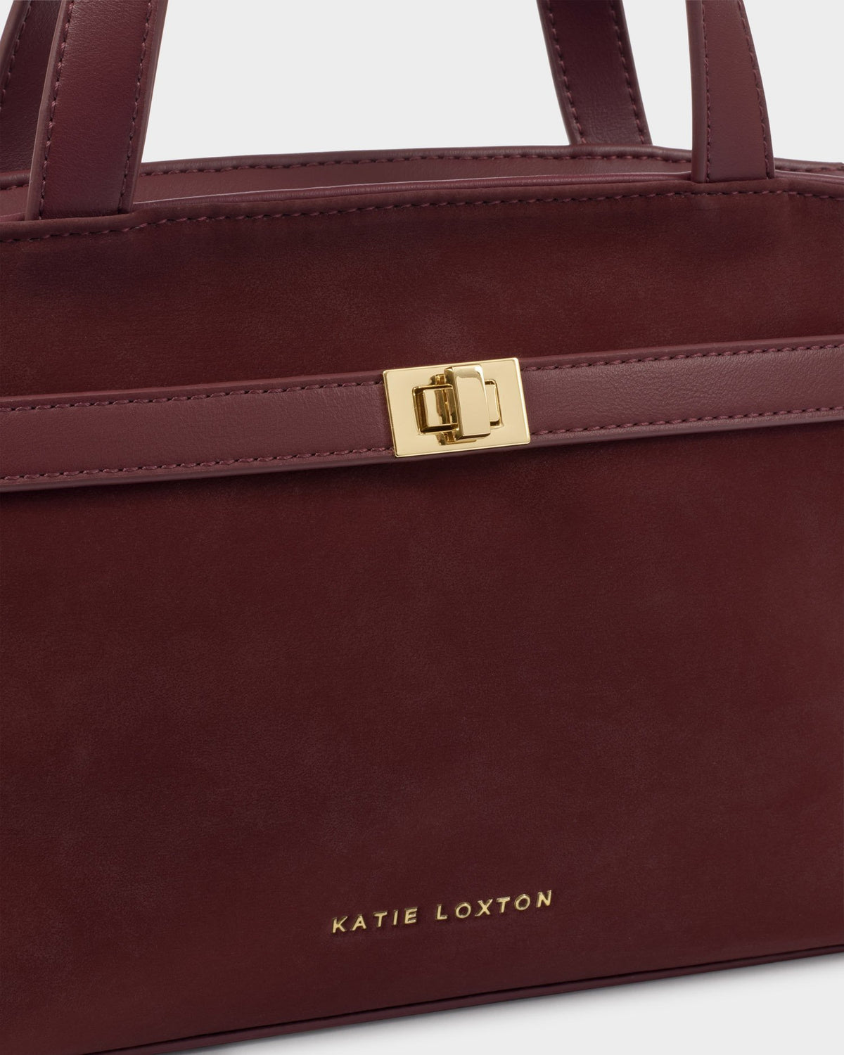 Orin Top Handle Suedette Crossbody Bag