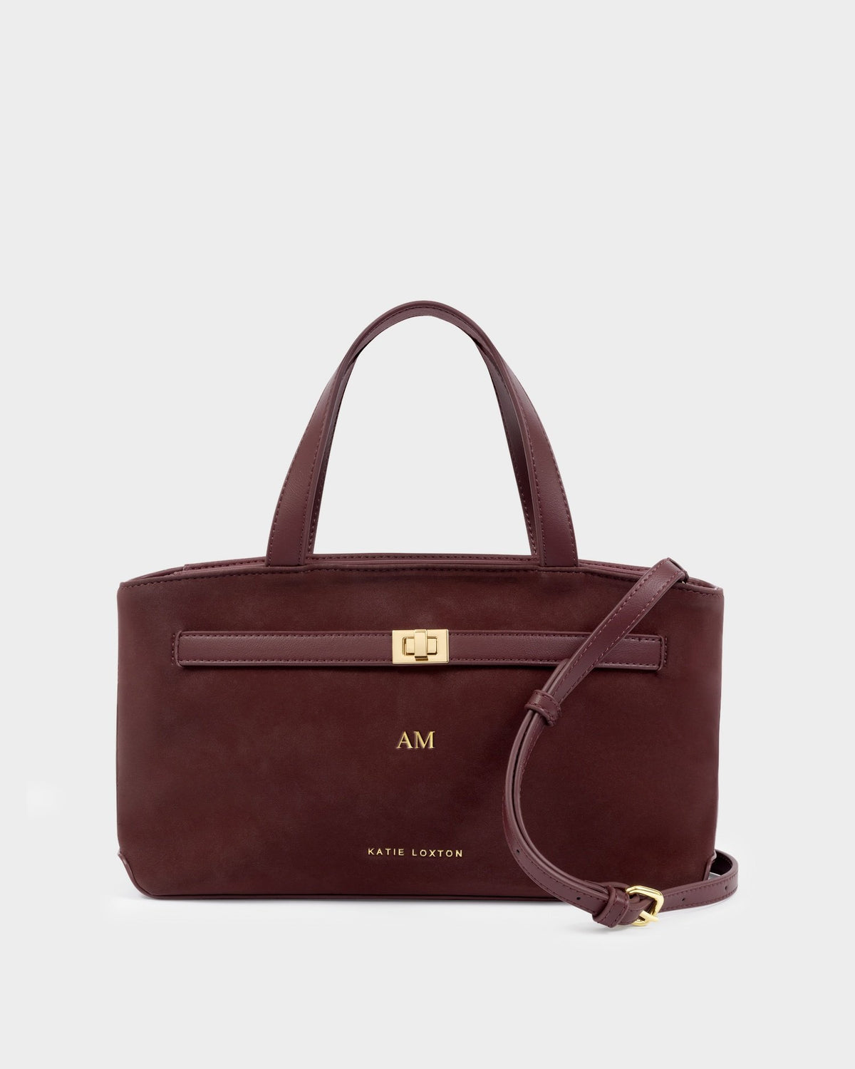 Orin Top Handle Suedette Crossbody Bag