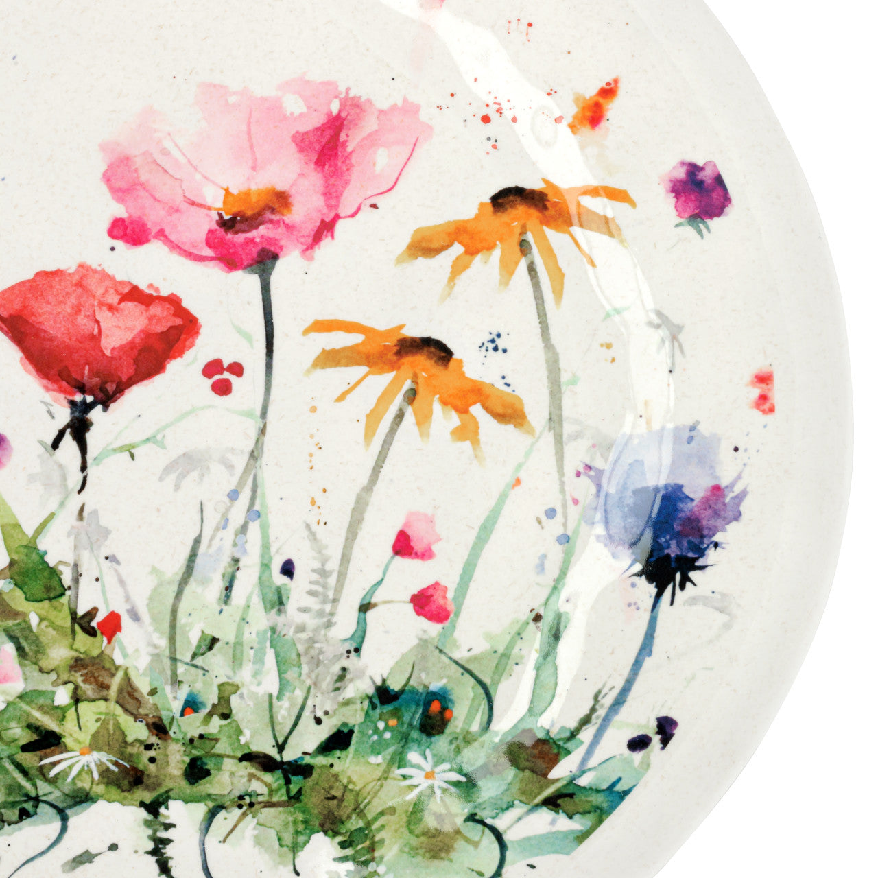 Wildflowers Large Melamine Oval Platter