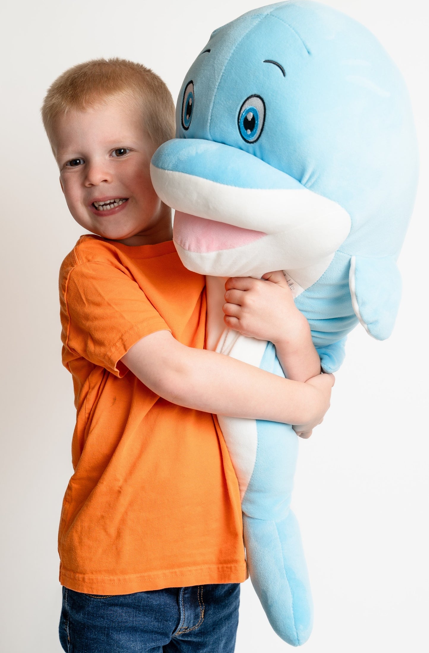Huggie Pal - Finn the Dolphin Plush & Blanket