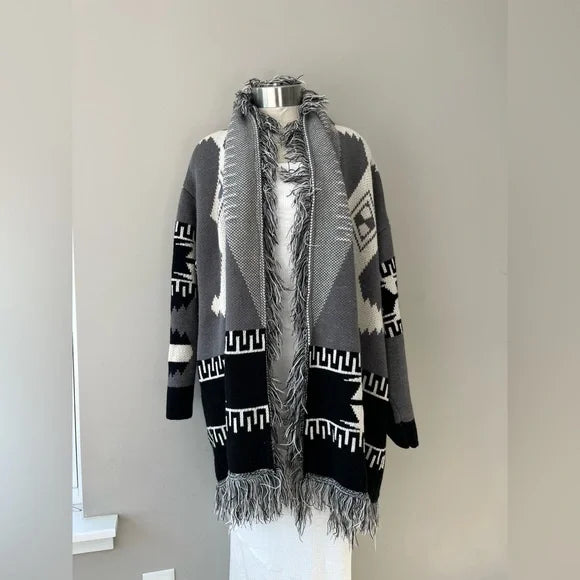 Aztec Cardigan Sweater
