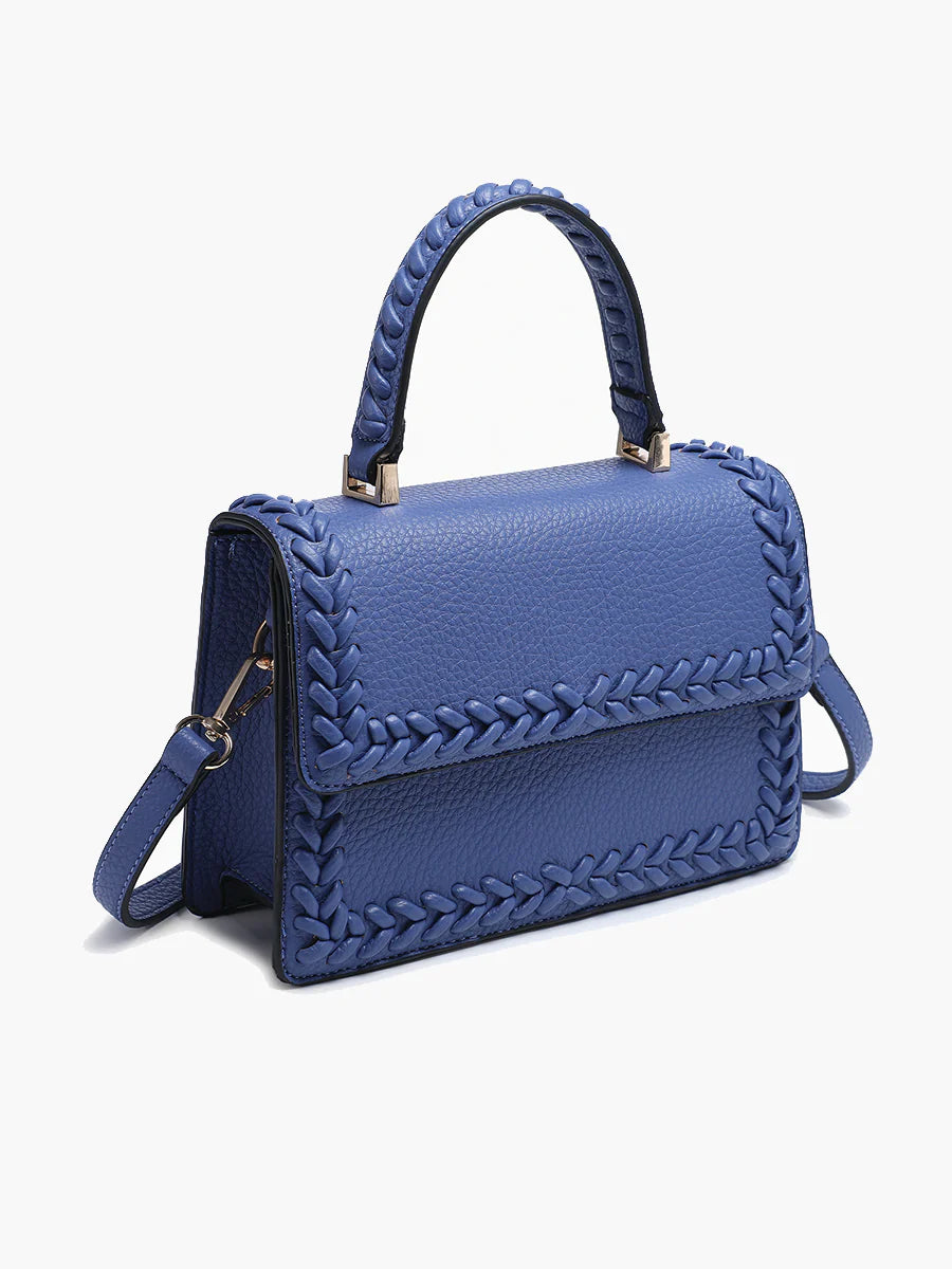 Lanier Crossbody w Braided Handle